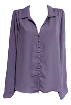 Blusa Clasica Elegante Camisa Mujer Talla L Forever21