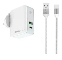 Cargador Ultrarrápido 30w Usb Pd Compatible Con Macbook iPad