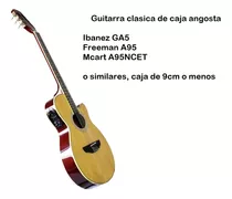 Estuche Semiduro Fino Reforzado Guitarra Elec Acus Bajo Folk