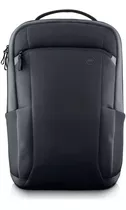 Mochila Dell Business Ecoloop Pro Slim Notebook 15.6 Ipx5 Color Negro Diseño De La Tela Liso
