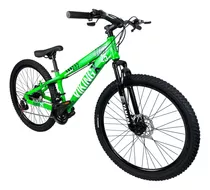 Bicicleta Viking Tuff 25 Aro 26 Para Trilha E De Performance Cor Verde Tamanho Do Quadro 13