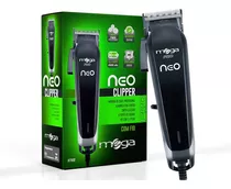 Maquina Corta Pelo Clipper Mega Neo Profesional C/cable Nice Color Negro