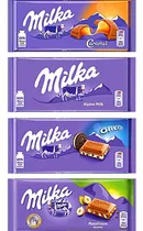 Kit 12 Un. Chocolate Milka 100g Importado - Vários Sabores