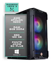 Pc Gamer Amd Athlon 320g 8gb Ddr4 Ssd120 