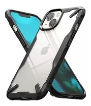 Funda Ringke Fusion X Para iPhone 14 6.1  Black Reforzada 