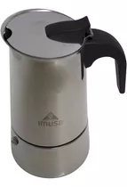 Cafetera Espresso Imusa, Acero Inoxidable, Capacidad 1.4 L