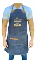 Delantal Cocina Jean Unisex Pasar Asador Parrillero Cocinero