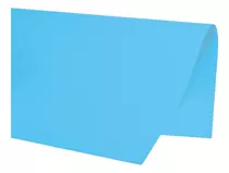 Papel Colorset 48x66 Cores Variadas C/ 20 Unidade Artesanato Cor Azul-claro