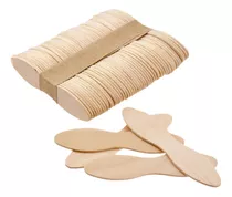 Cuchara Mini Paleta Para Helado De Madera Pack 50 Unidades