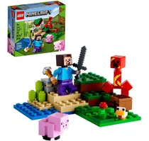 Kit Minecraft 21177 A Emboscada Do Creeper 72pc Lego Quantidade De Peças 72