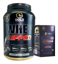 Combo Definicion Whey Ripped + Lipo Burn Gold Nutrition