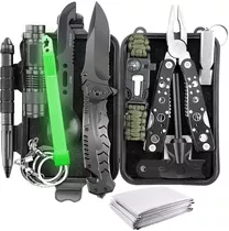 Kit De Supervivencia Tactico 25en1 Camping + Estuche - 75$