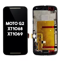 Modulo Moto G2 Motorola Pantalla Display Con Marco Orig