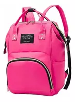 Mochila Maternidade Bolsa Térmica Bebê Menino Menina Cor Pink