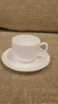 Pocillos Blancos En Porcelana Para Espresso