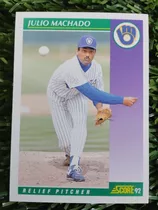 1992 Score Julio Machado #353