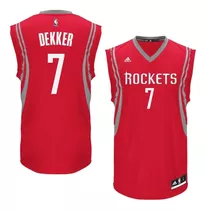 Bvd Camiseta Dekker Houston Rockets Talla Xl Nba