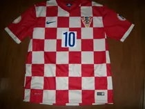 Camisa Croacia Qualifiers 2014 Modric#10 Tamanho Xl