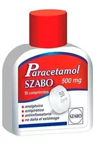 Paracetamol Szabo® 500 Mg X 50 Comprimidos