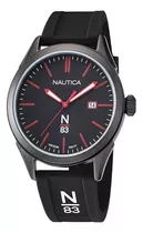 Reloj Para Hombre Nautica Pacific Beach Naphbf118 Negro