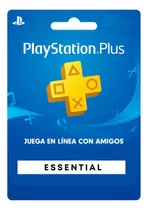 Tarjeta Playstation Psn Plus Essential 1 Año 12 Meses