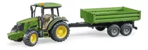 Ohn Deere 5115m W/trailer - Bruder Personaje Foto