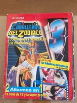 Álbum Figuritas Caballeros Del Zodíaco 3 Faltan 2 Figus 