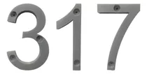 Números Decorativos Para Casas, Mxdgu-317, Número 317,  17.7