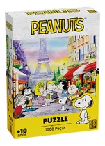 Puzzle Quebra Cabeça 1000 Peças Snoopy Peanuts Grow