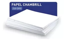 Resma Chambril A4 Opalina De 125 Hojas De 210g Color Blanco De 125 Unidades Por Pack