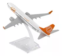 Avião Comercial Boeing 737 Gol Linhas Aéreas - Metal 15,5 Cm