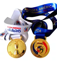 Pack Medallas Campeón Copa América 2015 - 2016