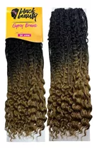 Cabelo Sintético Gypsy Braids 360gr 75cm - Black Beauty Cor T1b-27