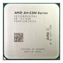 Processador Amd A4 5300 3.4 Ghz Dual Core 65w Socket Fm2