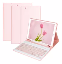 Funda C/teclado Coo iPad 9th/8th/7th 10.2inch Pink