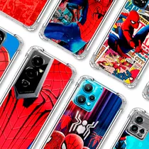 Forro Antigolpe Spiderman iPhone Todos Los Modelos