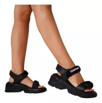 Sandalias Mujer Plataforma Deportiva Urbanas Zapatos Liviano