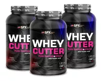 3 Whey Cutter De Spx Con Quemador De Grasa (3 De 1080gr)