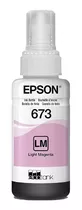 Refil Tinta Epson Original 673 Magenta Claro