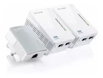 Extensor Powerline Av600 Tp-link Tl-wpa4220t Kit Triplo 4220