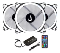 Kit 3 Fans Gamer | Rise Mode | Smart Rgb | 120mm