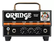 Amplificador Cabezal Guitarra Orange Micro Dark Hibrido 20 W Color Negro