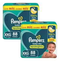 2 Packs Pampers Baby Dry Mes De Consumo