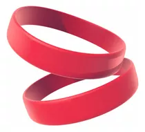 Pulseira De Silicone 125 Unidades Personalizado 1 Cor