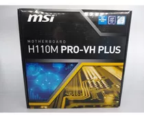 Placa Mae Msi H110m Pro Vh Plus + Intel Core I5 7400