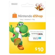 Nintendo Eshop 10 Usd - Entrega Rapida