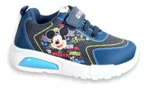 Zapatillas Nene Footy De Mickey Con Luz Led Al Pisar