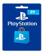 Cartão Psn $ 25 Dólares Usa Ps4 Ps5 Psn Card 25 Americana 