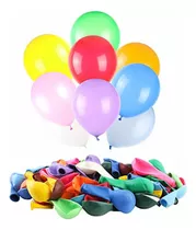 Pack 25 Globos R10 Pulgadas 24 Cm Cotillon Liso Cumple Fiest