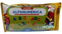 Conjunto Alfanumérico Infantil 1000 Peças - Letras E Números